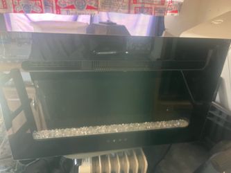 Electric indoor fire with remote