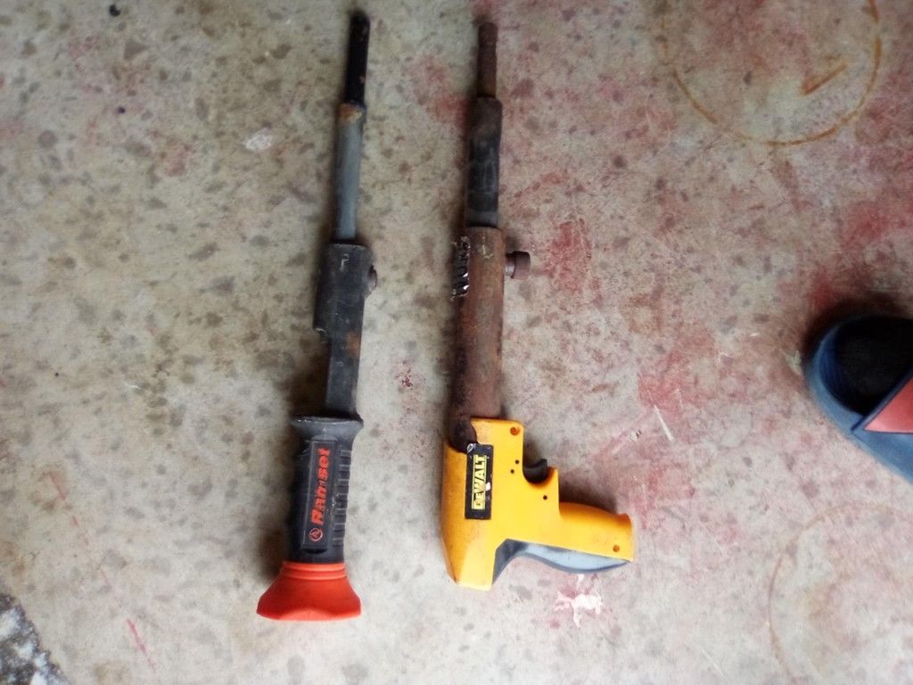 Single Shot Concrete Guns