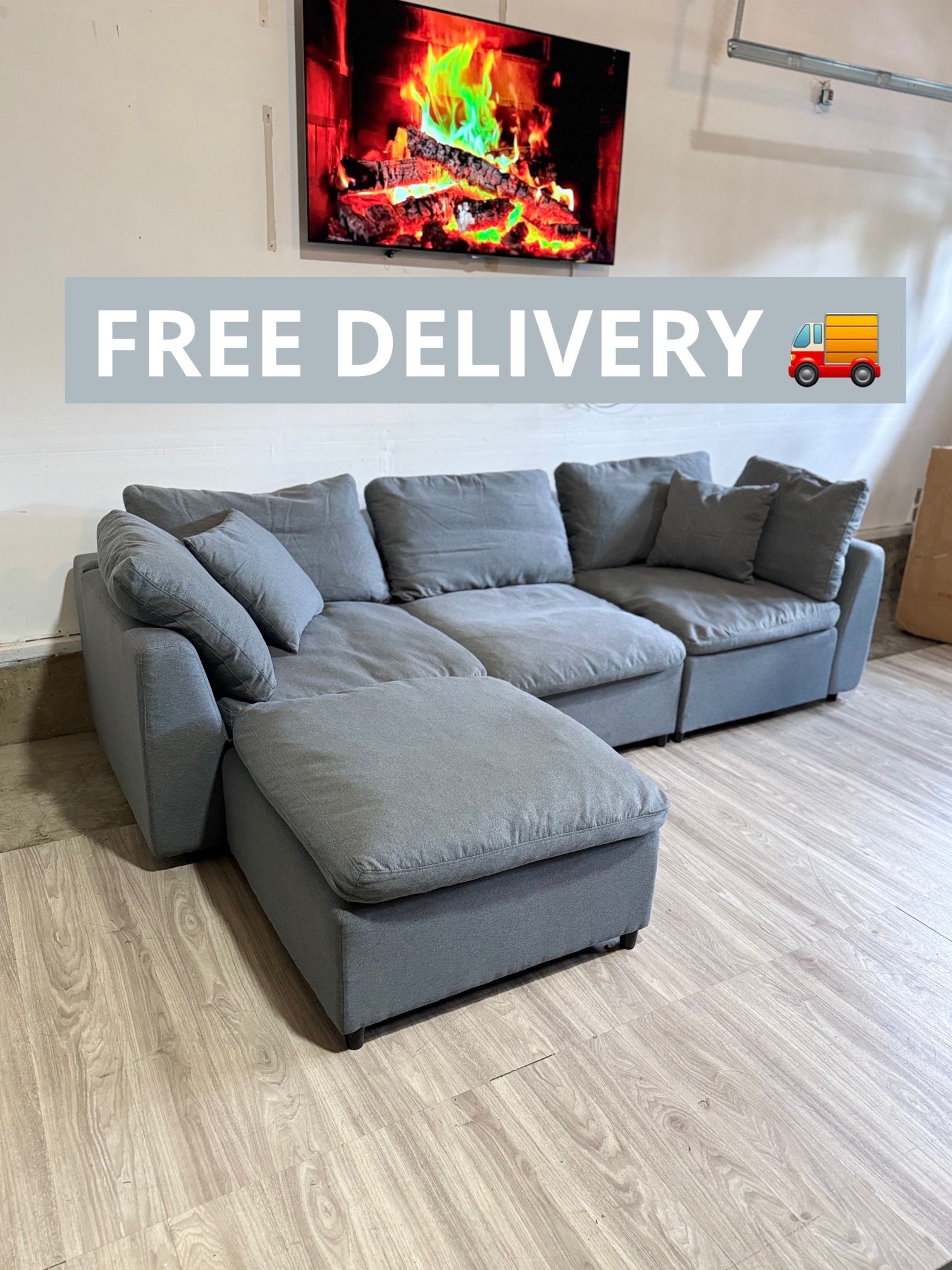 Cloud Sectional Couch - FREE DELIVERY