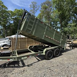 Brand New 2026 7x16 Dump Trailer 