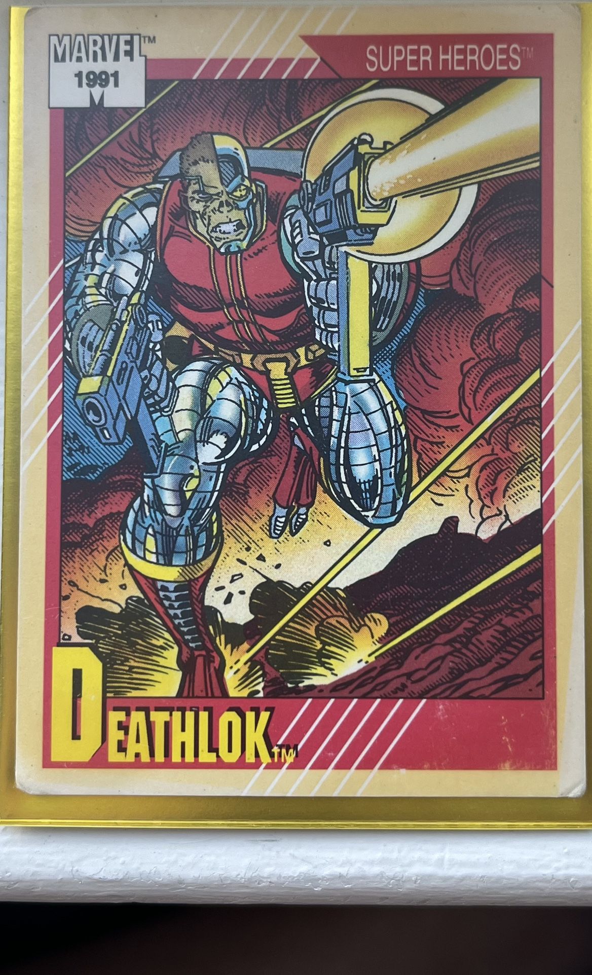 Death lock Trading Card 1991