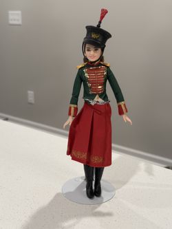 Barbie Disney The Nutcracker And The Four Realms Clara Soldier Uniform Doll - Excellent Condition 