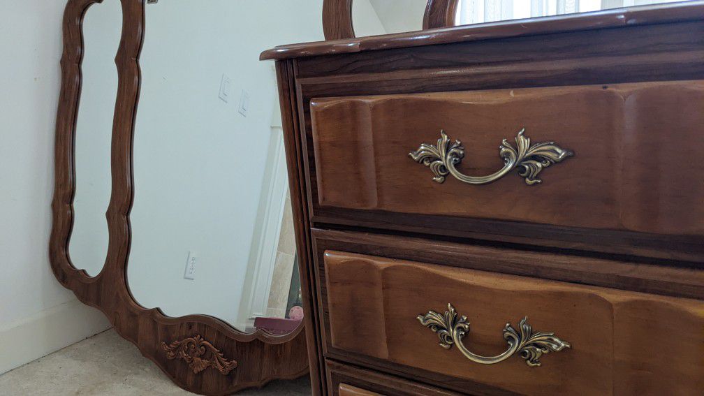 Classic French Provincial Style Dresser 