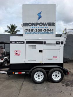 2017 Multiquip Whisperwatt 70 kva Diesel Generator