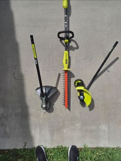 RYOBI 40V Expand-It Trimmer / Edger / Hedge Trimmer + Battery & Charger