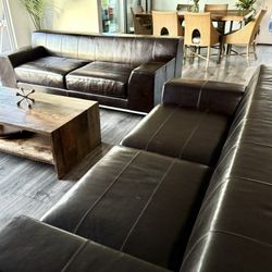 Crate And Barrel Leather Clinches