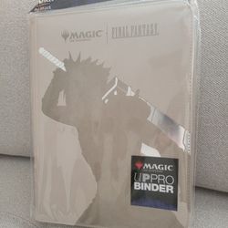 final fantasy magic the gathering ultra pro zipper binder