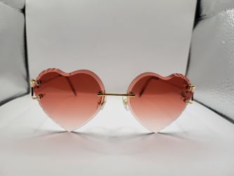 Cartier Glasses(Red)Hearts