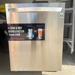 LG Stainless Steel Dishwasher - Brand New, Never Used 