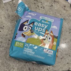 Pampers Training Pants Size 2T/3T Must Pick Up