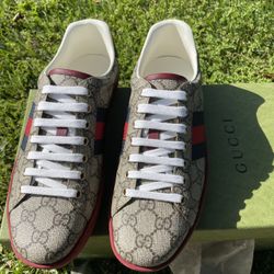 Gucci Ace GG Supreme 'Beige' 2018