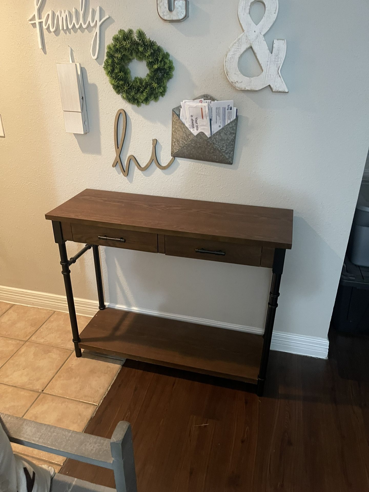 End Table Restoration Hardware Syle