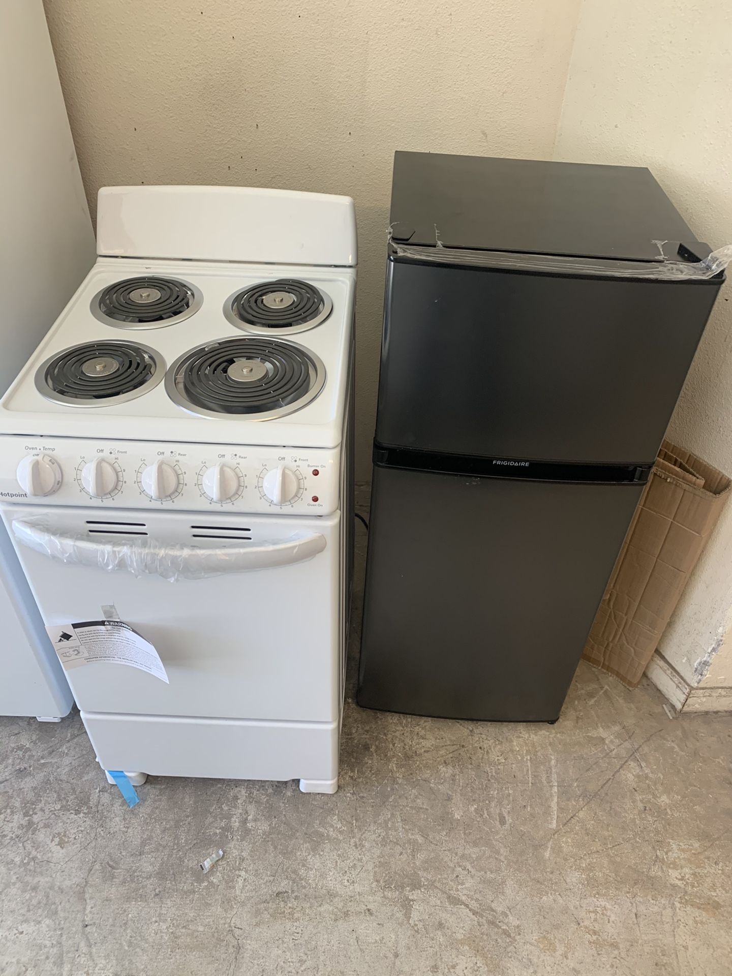 Estufas y refrigerador nuevo