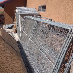 6 Ft X 12 Ft Sections Of Chain Link Fence