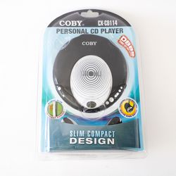 Coby CX-CD114 Personal CD Player NIB New Sealed