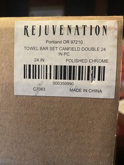 Rejuvenation Towel Bar 24”