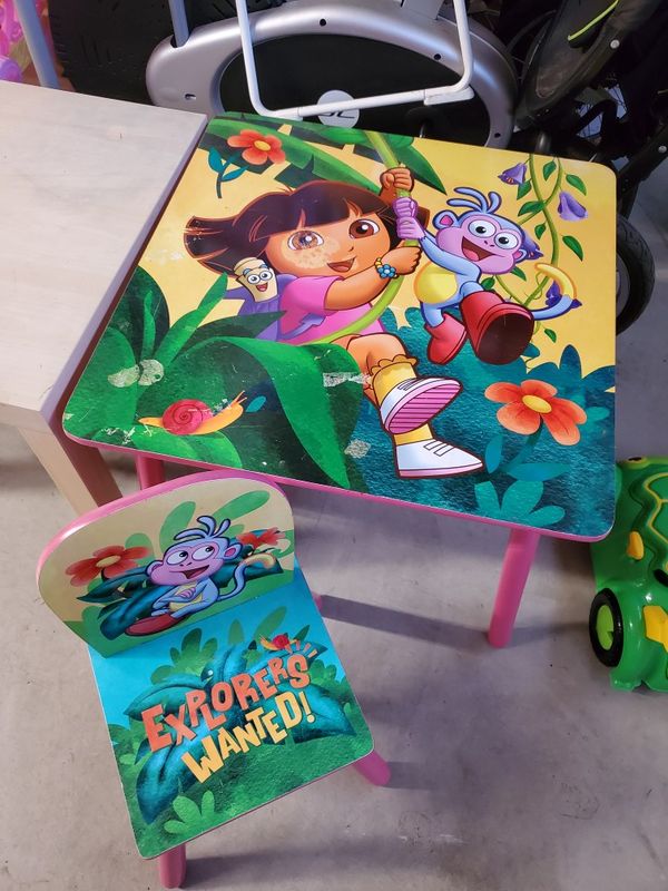 Dora the Explorer Table and Chair Set for Sale in San Diego, CA OfferUp