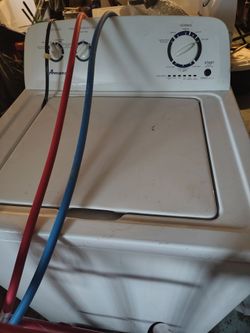 Amana washer and dryer