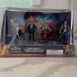 Brand New Never Been Open Thor Love And Thunder Action Figure Set!
