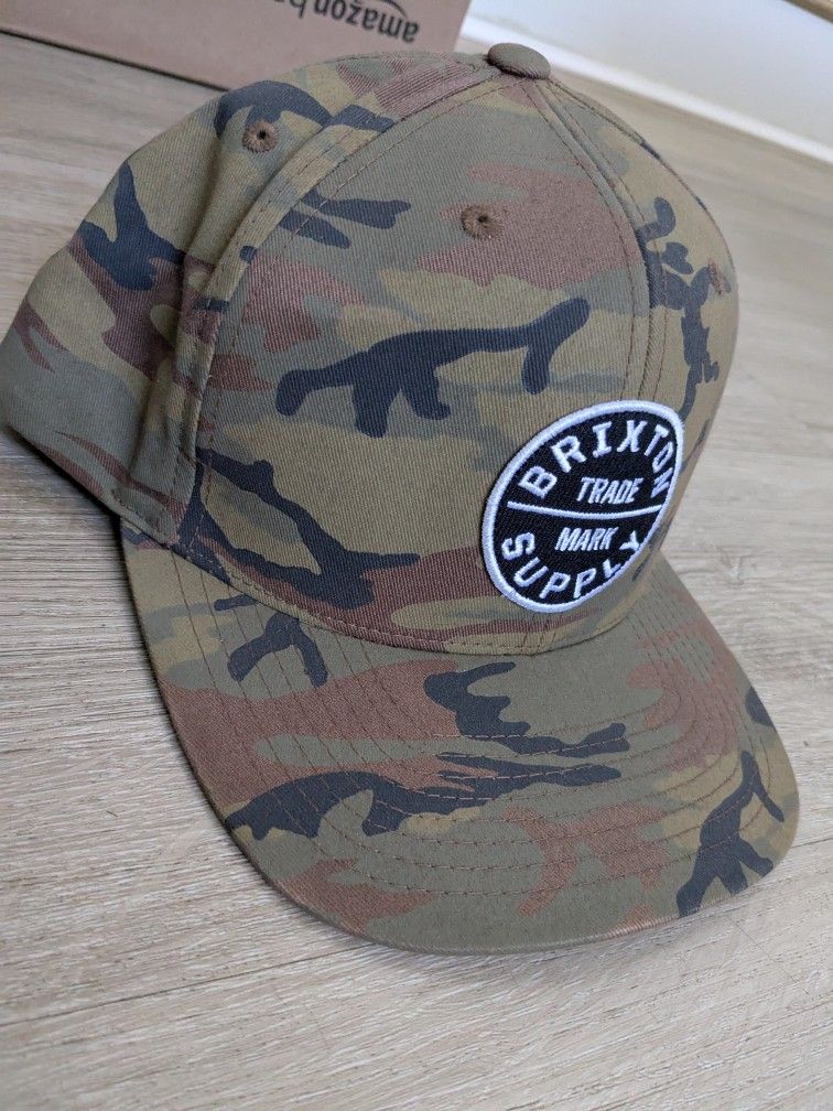 Brixton Camo Snapback