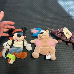 Disney Plush Beanies Individually Priced 