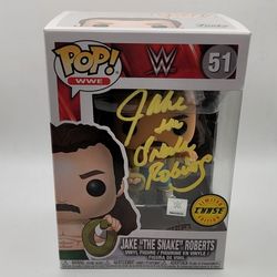 WWE Jake The Snake Roberts 51 CHASE Autograph 