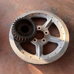 2004 Sportster Front and Rear Pulleys 