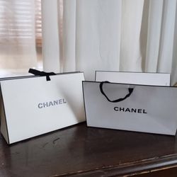 Authentic Chanel Shopping Bags