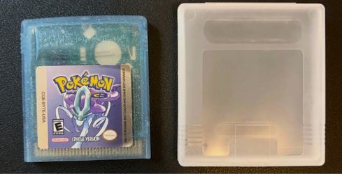 Pokemon Crystal Version GBC/GBA