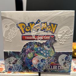 Pokmon Stellar Crown Booster Box for Sale in Waterbury, CT - OfferUp Pokmon Stellar Crown Booster Box for Sale in Waterbury, CT - OfferUp