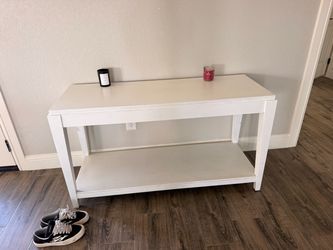 white table