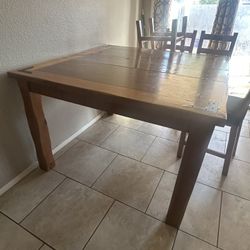 Kitchen Table Real Wood