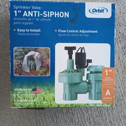 Orbit sprinkler valve 1 inch