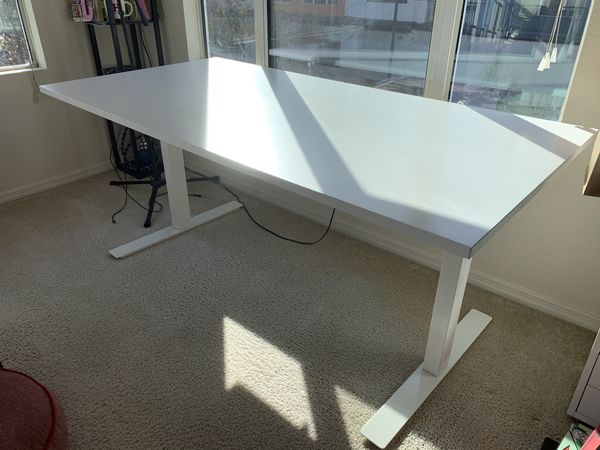 40 Off Ikea Sit Standing Desk White For In Fremont Ca