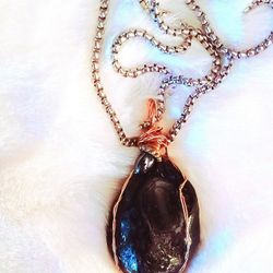 NEW ONE OF A KIND DESIGNED JEWELRY NECKLACES BISON TOOTH 🦬,  METEORITE, APACHE TEARS, HYENA!