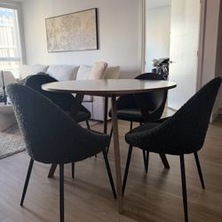 Solid Wood Walnut Dining Table