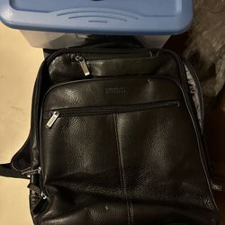 Keneth Cole leather backpack 