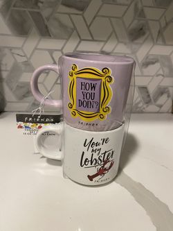 Brand New Friends Tv Show Themed Mugs