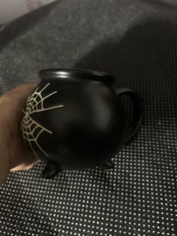 Hyde & Eek Spider Web/cauldron Mug
