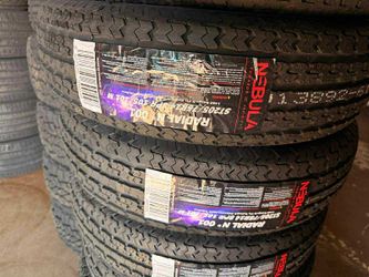 ST 205 75 15 New Set Of Trailer Tires 8 Ply