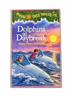 Magic Tree House #9: Dolphins at Daybreak Bedazzled Cover