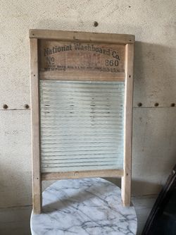 Old washboard