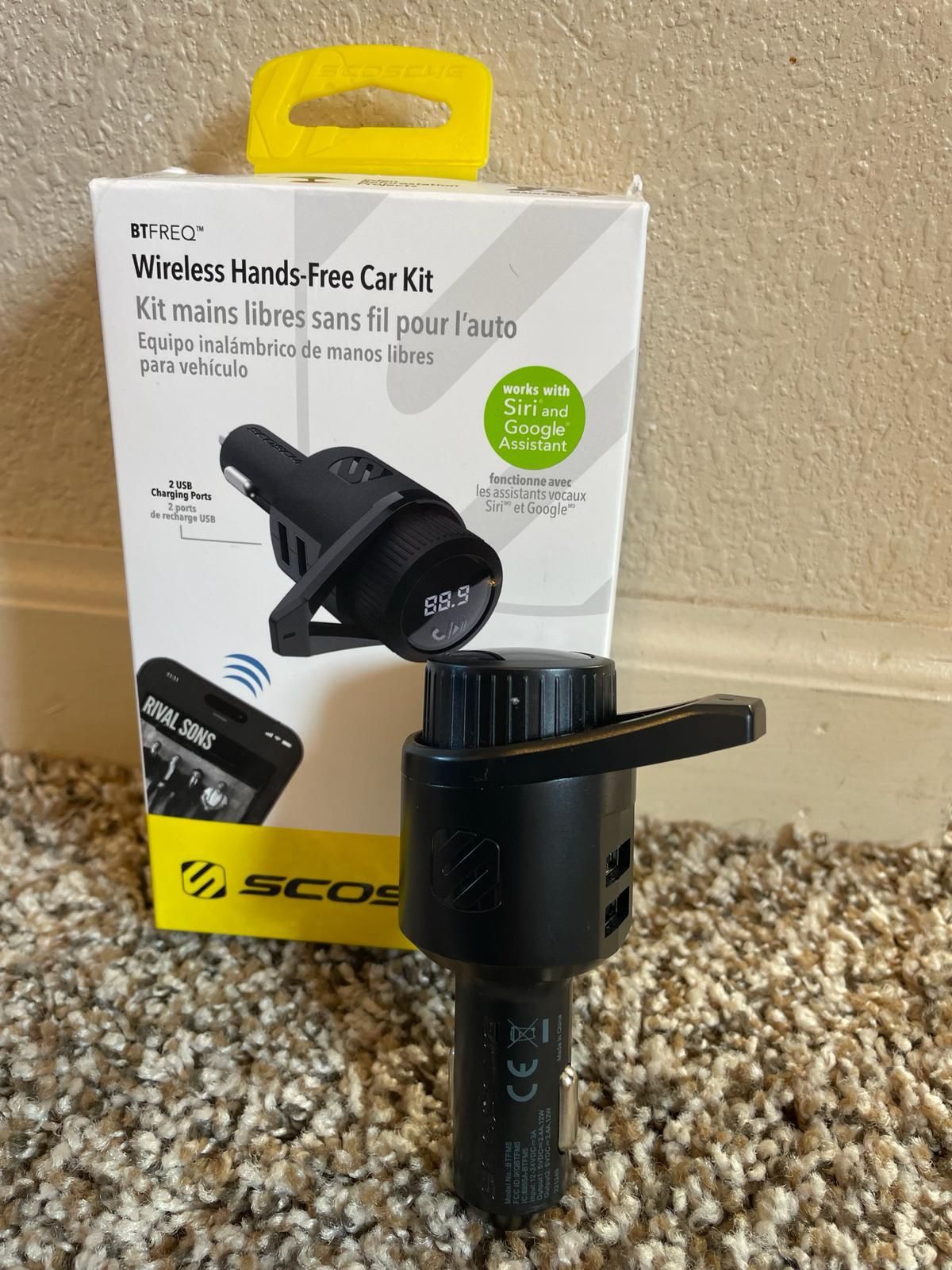 Wireless Hands Free Car Kit