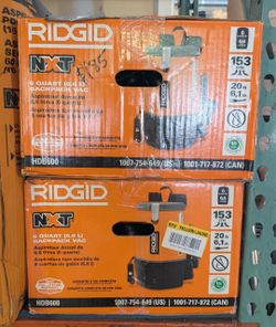 Ridgid 6 Quart Backpack Vac