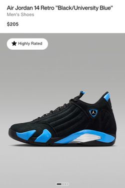 Jordan 14 university blue