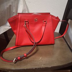 Red Michael Kors Bag