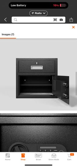 Safe With Pull Out Drawer 