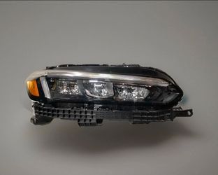 2022 2023 2024 2025 HONDA CIVIC FULL LED RIGHT HEADLIGHT USED OEM SEDAN CHROME