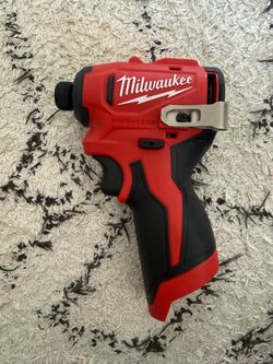 M12 impact driver 1/4 inch only $80