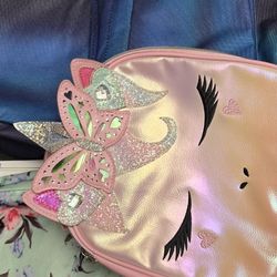 3 New  Back Packs  And A Used  Unicor Lunch Box 